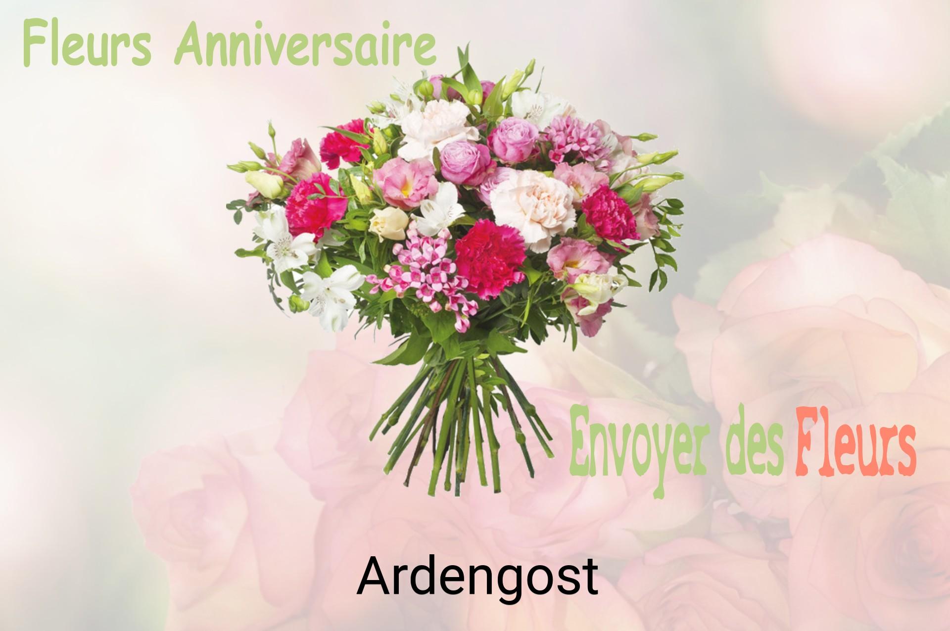 Bouquet de fleurs d’anniversaire livré à Ardengost